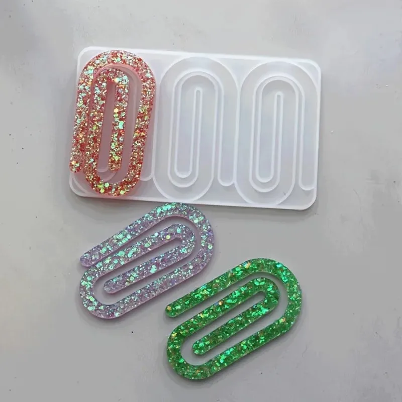 Resin Art Made Simple Book - High Quality DIY Bookmark Paperclip Silicone