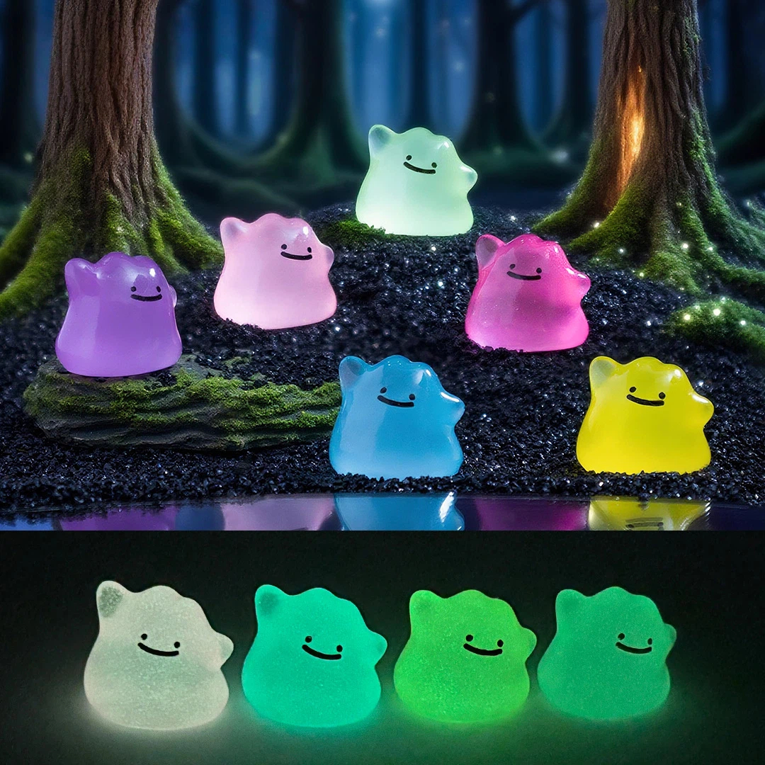 Resin Art Light - Luminous Mini Monster Beads Charms Glow