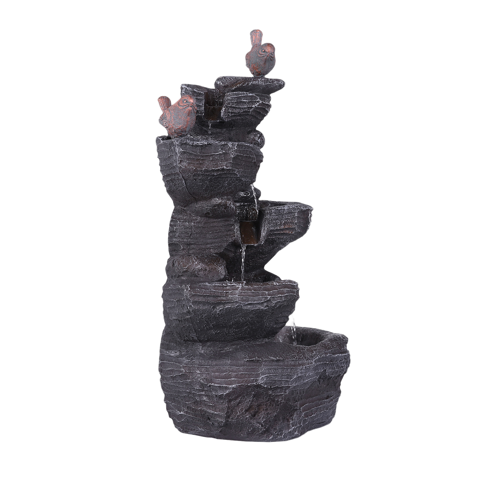 27 Inch 5-Tier Cascading Rock  - مراجعة Resin Art Light وسعره