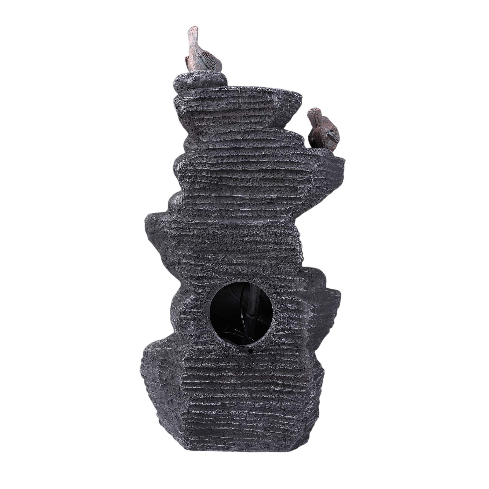 27 Inch 5-Tier Cascading Rock  - مراجعة Resin Art Light وسعره
