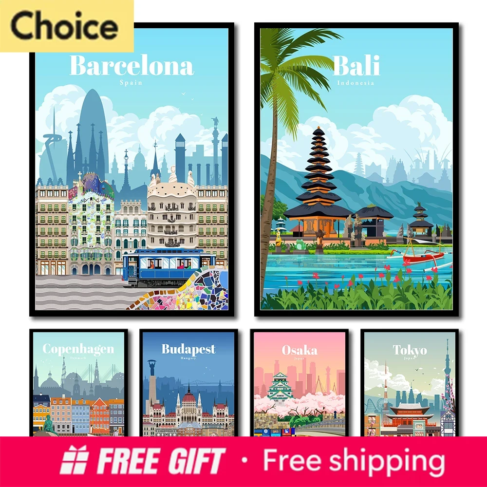 Amsterdam Tokyo London Iceland - مراجعة Resin Art Bali وسعره