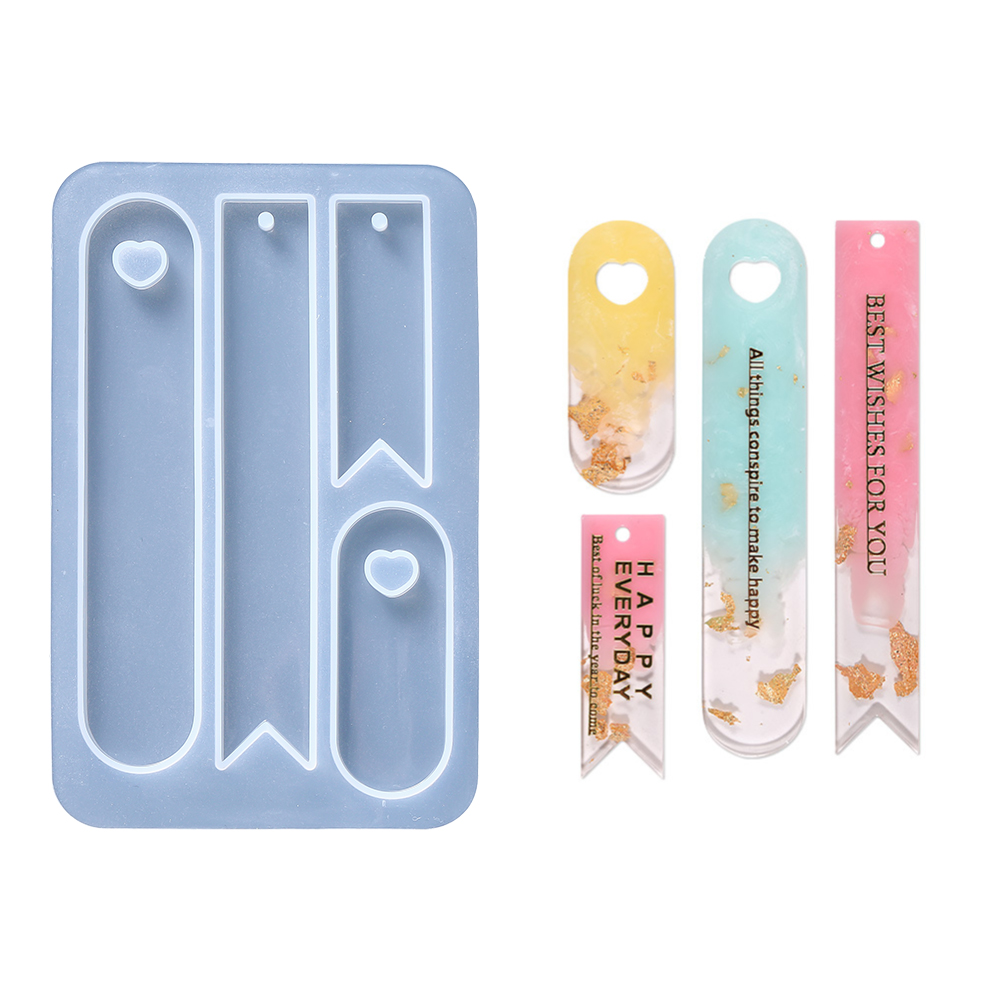 Oval Bookmark Silicone Mold He - مراجعة Resin Art Made Simple Book وسعره