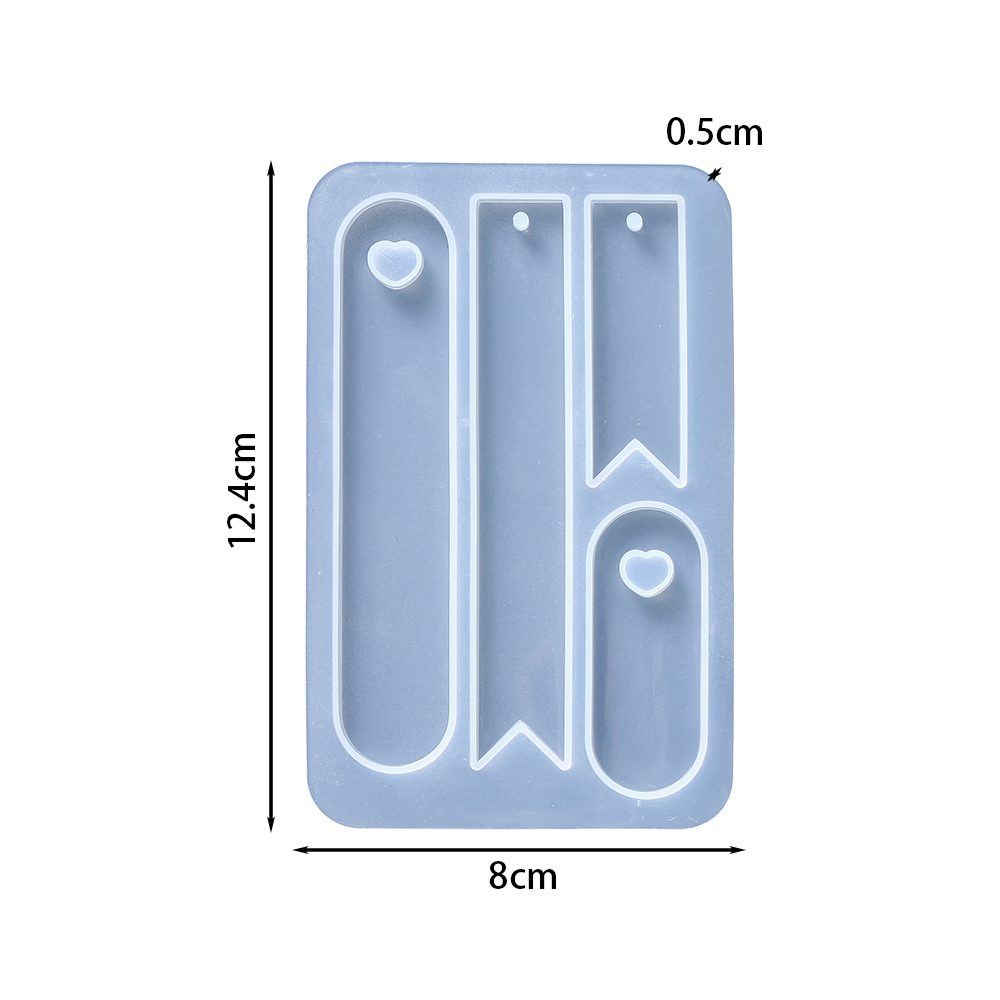 Oval Bookmark Silicone Mold He - مراجعة Resin Art Made Simple Book وسعره