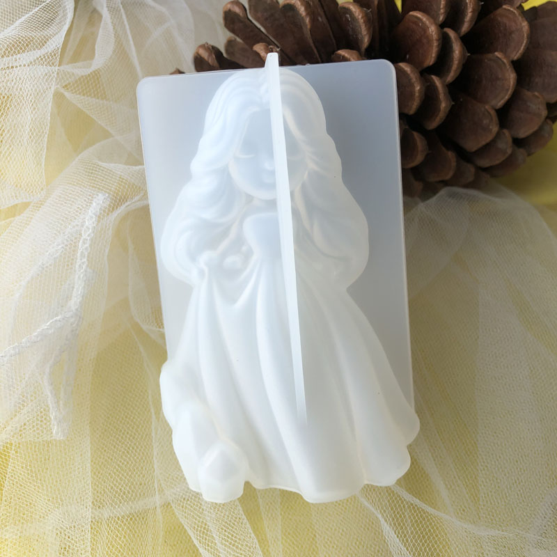 3D Cute Princess Silicone Cand - مراجعة Resin Art Furniture وسعره