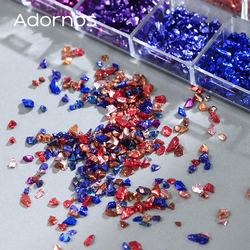 Multicolor Irregular Broken St - مراجعة Resin Art A Keychain وسعره