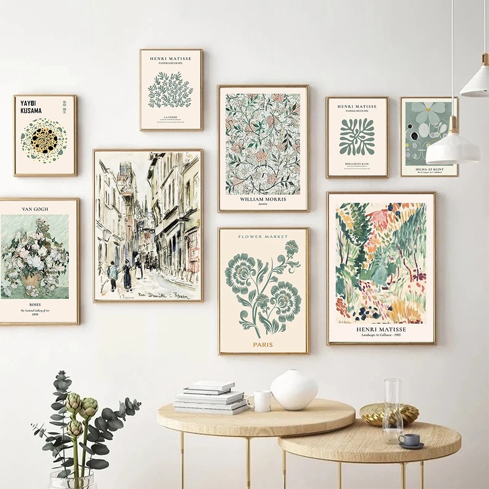 Abstract Matisse Flower and Le - مراجعة Resin Art Gallery وسعره