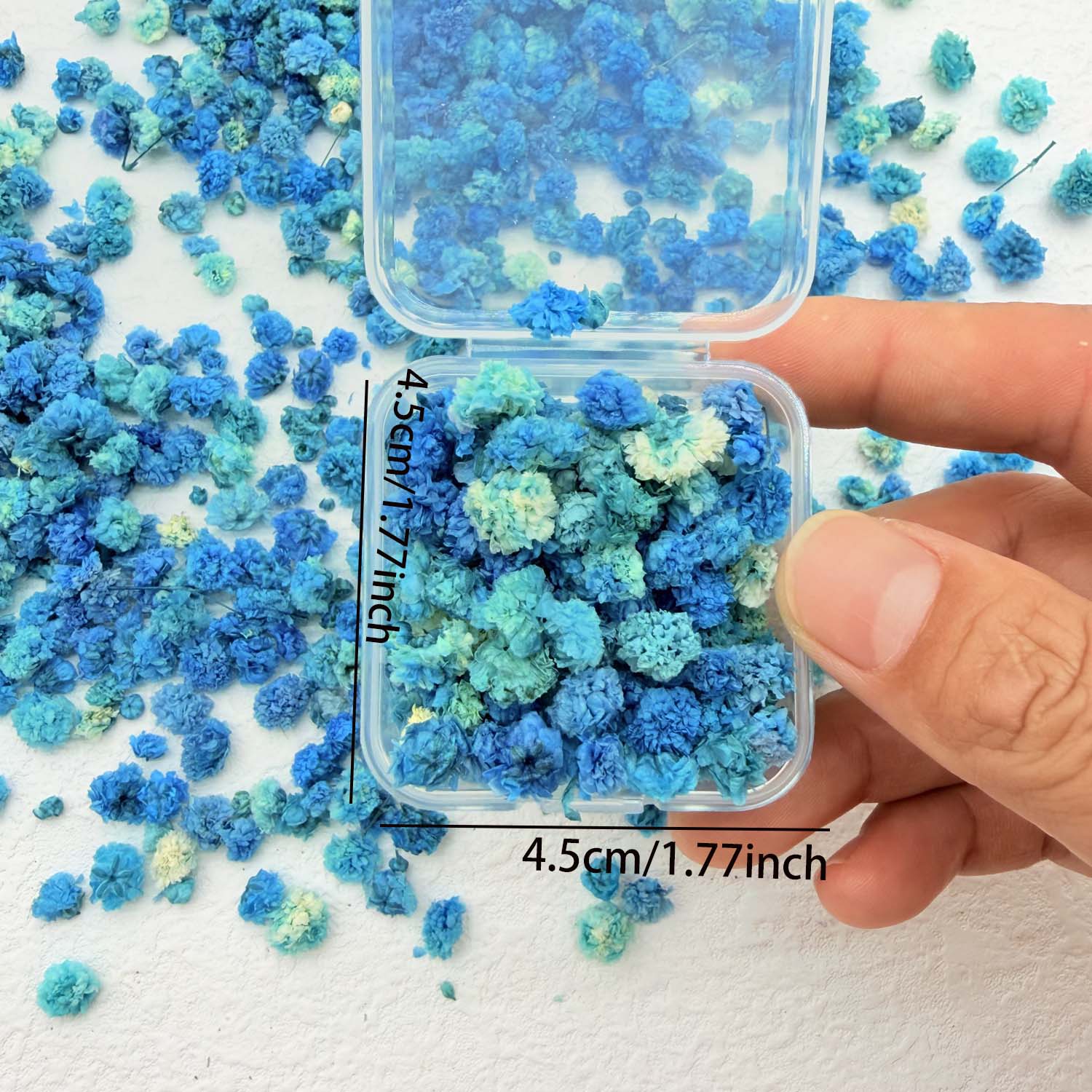 1 Box Colorful Flower Heads Ha - مراجعة Resin Art Design وسعره