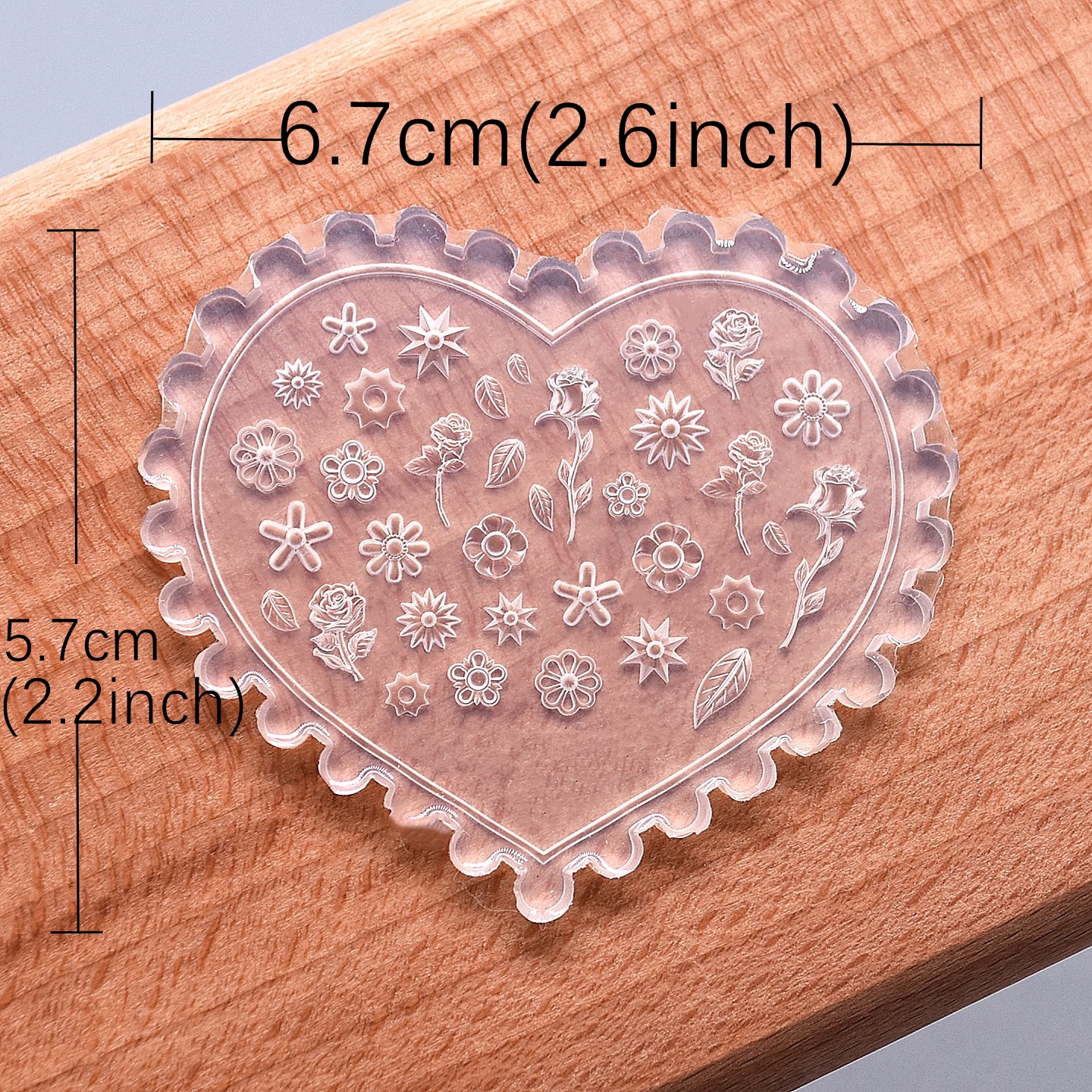 Mini Silicone Mold, Flower Clo - مراجعة Resin Art Design وسعره