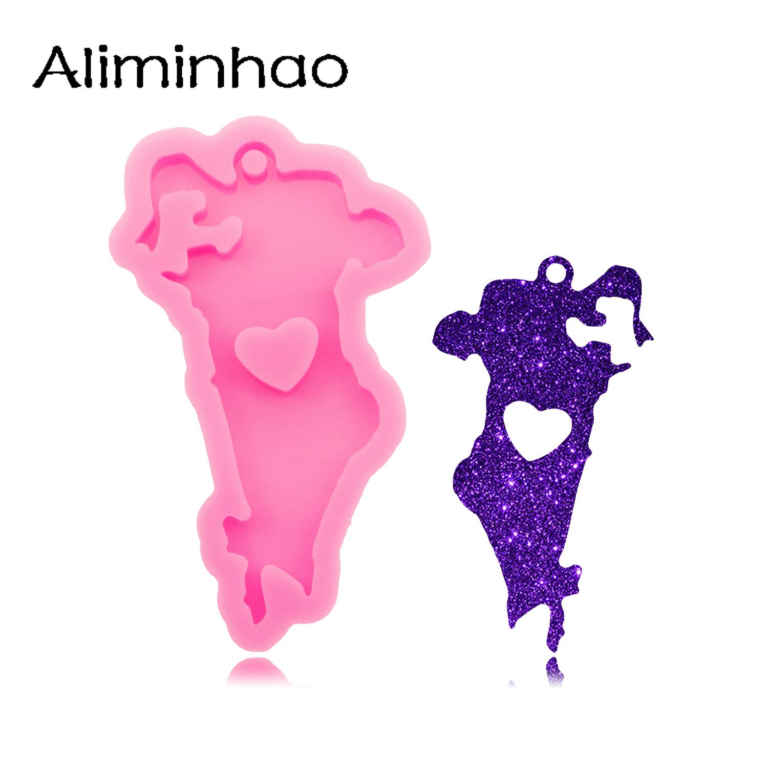 DY1435 Shiny Bahrain Map Silic - مراجعة Resin Art A Keychain وسعره