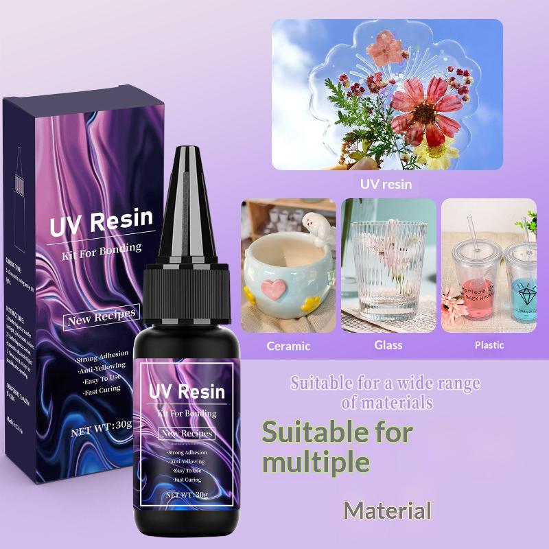 20g/30g/50g UV Epoxy Resin Glu - مراجعة Resin Art Light وسعره