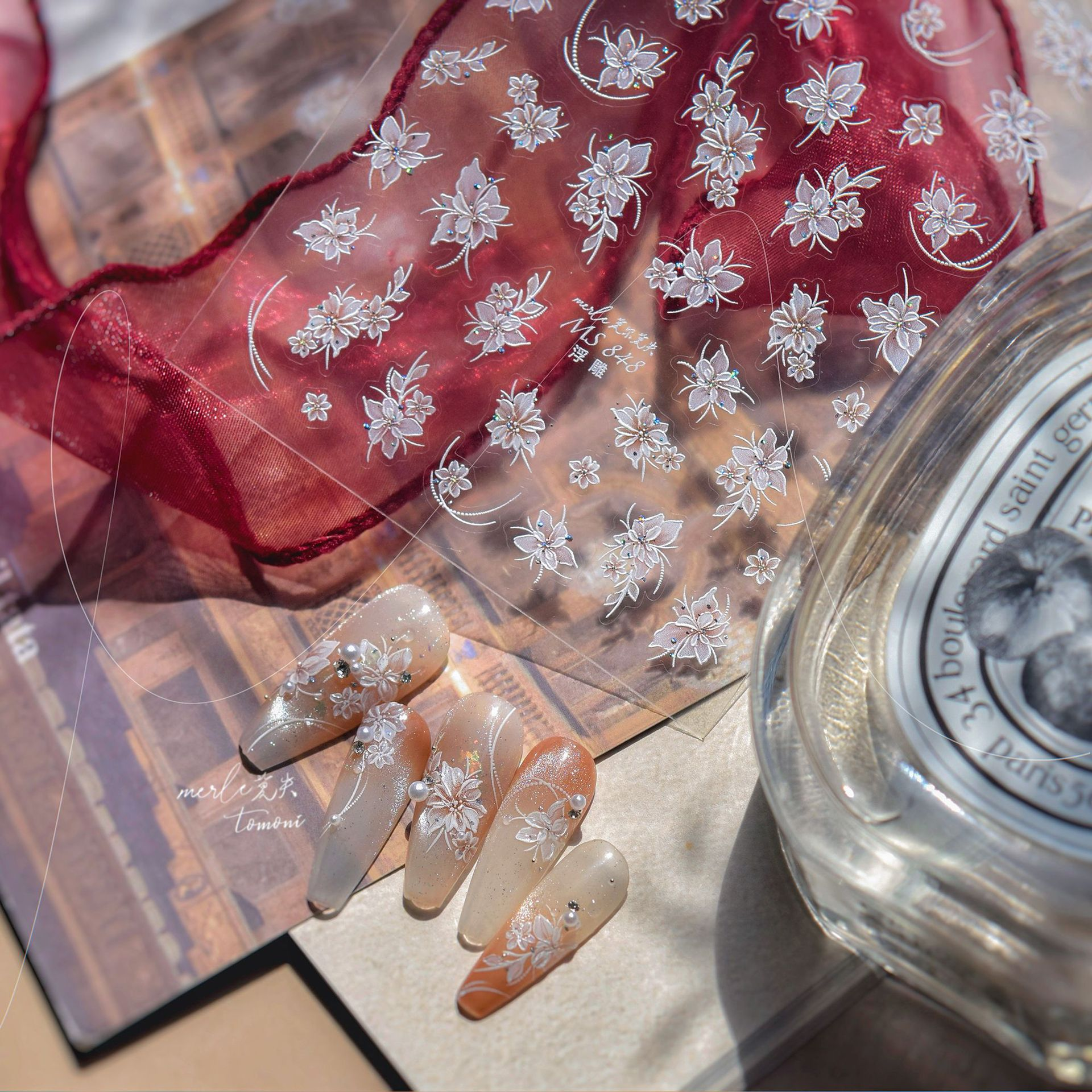 Vintage Flowers Relief 3D Ster - مراجعة Resin Art Rose Petals وسعره