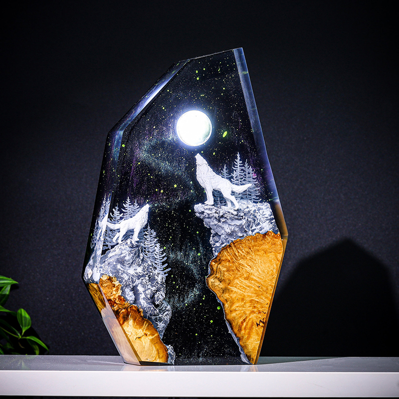 Nature Animals Figure Organism - مراجعة Resin Art Light وسعره
