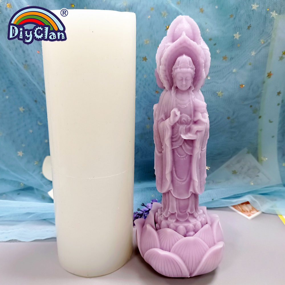 Three Face Guanyin Lotus Terra - مراجعة Resin Art Furniture وسعره