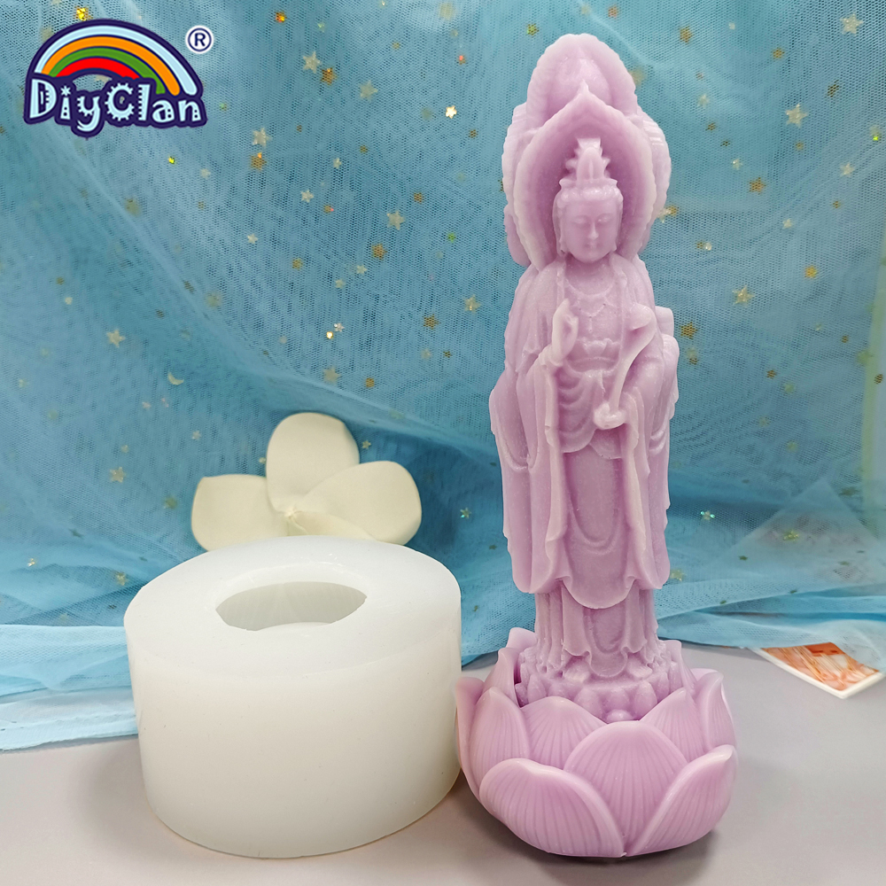 Three Face Guanyin Lotus Terra - مراجعة Resin Art Furniture وسعره