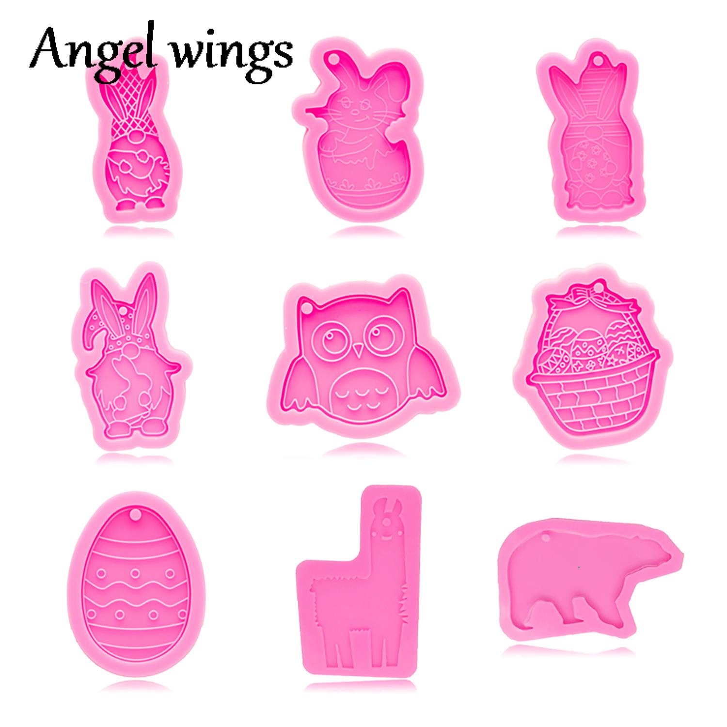 DY0943 Silicone Easter Bunny/E - مراجعة Resin Art A Keychain وسعره