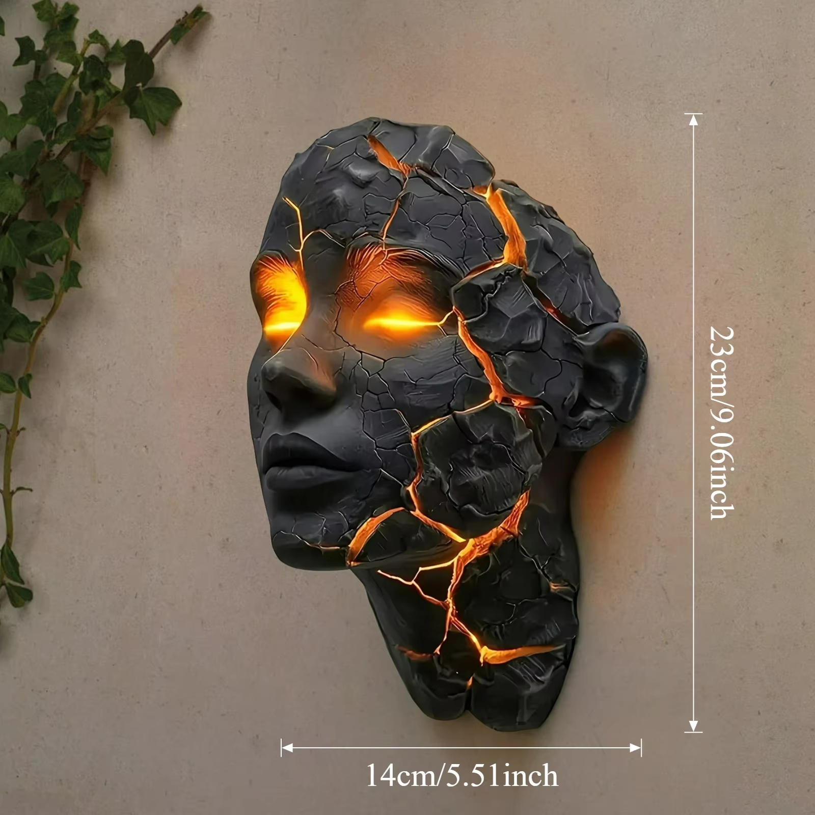 Cracked Soul Wall Lights Shatt - مراجعة Resin Art Light وسعره