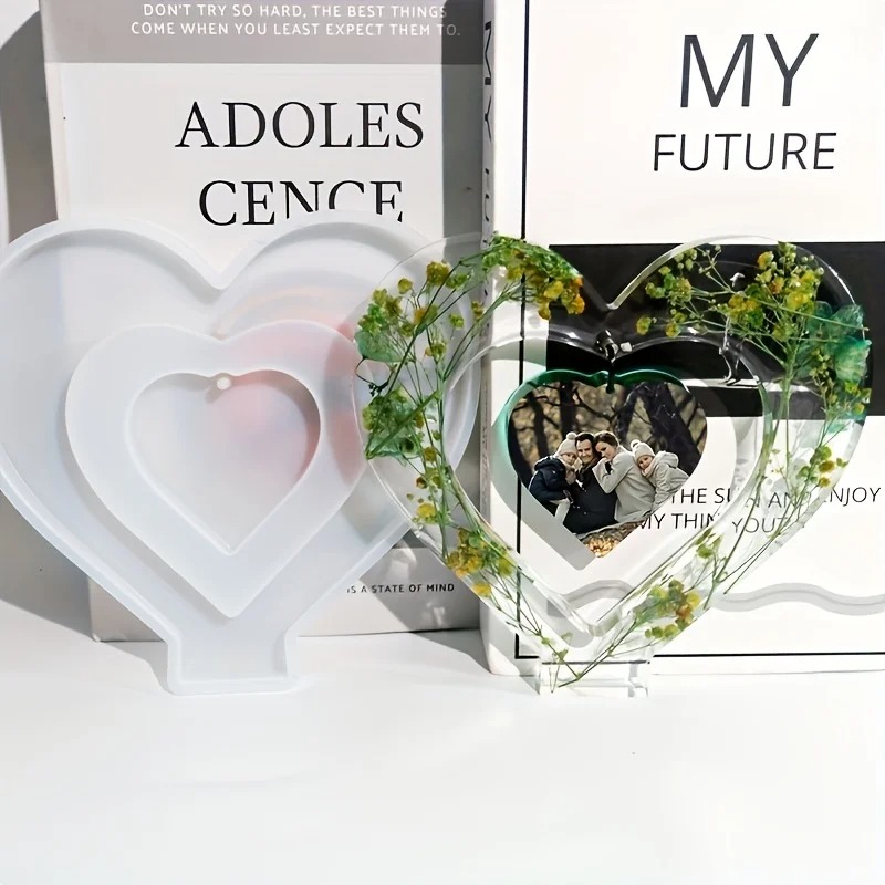 Heart Resin Molds, 2 Pieces Lo - مراجعة Resin Art A Keychain وسعره