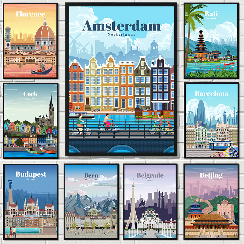 Amsterdam Tokyo London Iceland - مراجعة Resin Art Bali وسعره