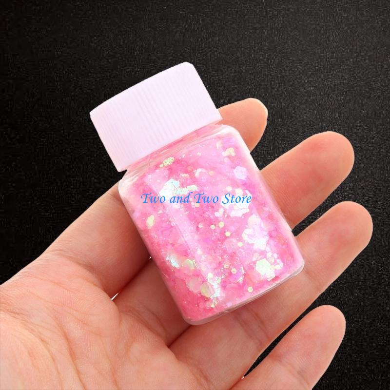HX6F Chunky Glitter Craft for  - مراجعة Resin Art A Keychain وسعره