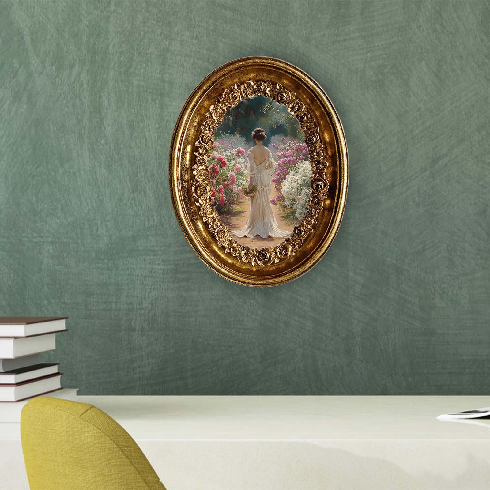 Vintage Oval Photo Frame 5.8x7 - مراجعة Resin Art Gallery وسعره
