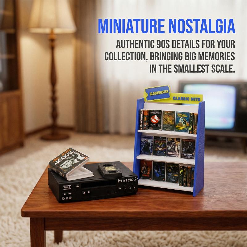 Dollhouse Miniature 1/12 Retro - مراجعة Resin Art Furniture وسعره