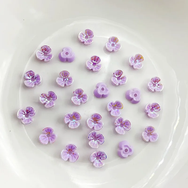 30PCS  fashion Style Nail Art  - مراجعة Resin Art Rose Petals وسعره