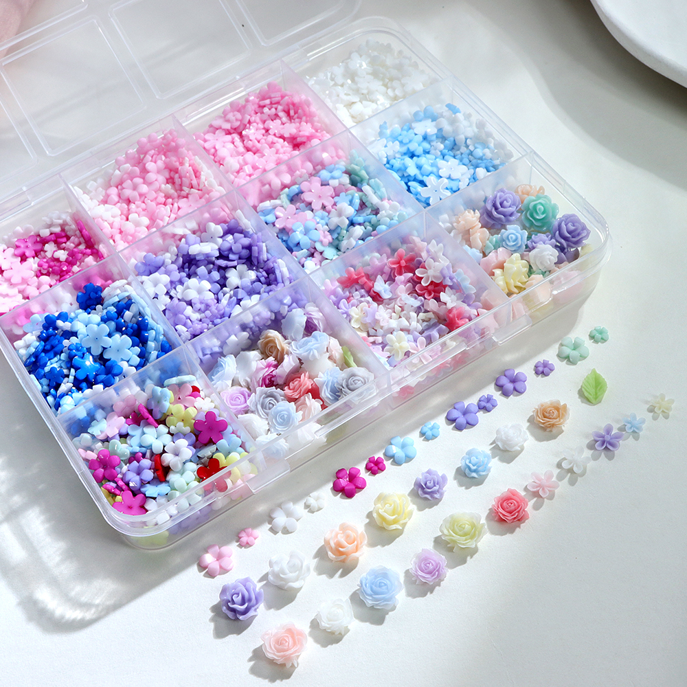 Multicolor Acrylic Flower Resi - مراجعة Resin Art Rose Petals وسعره