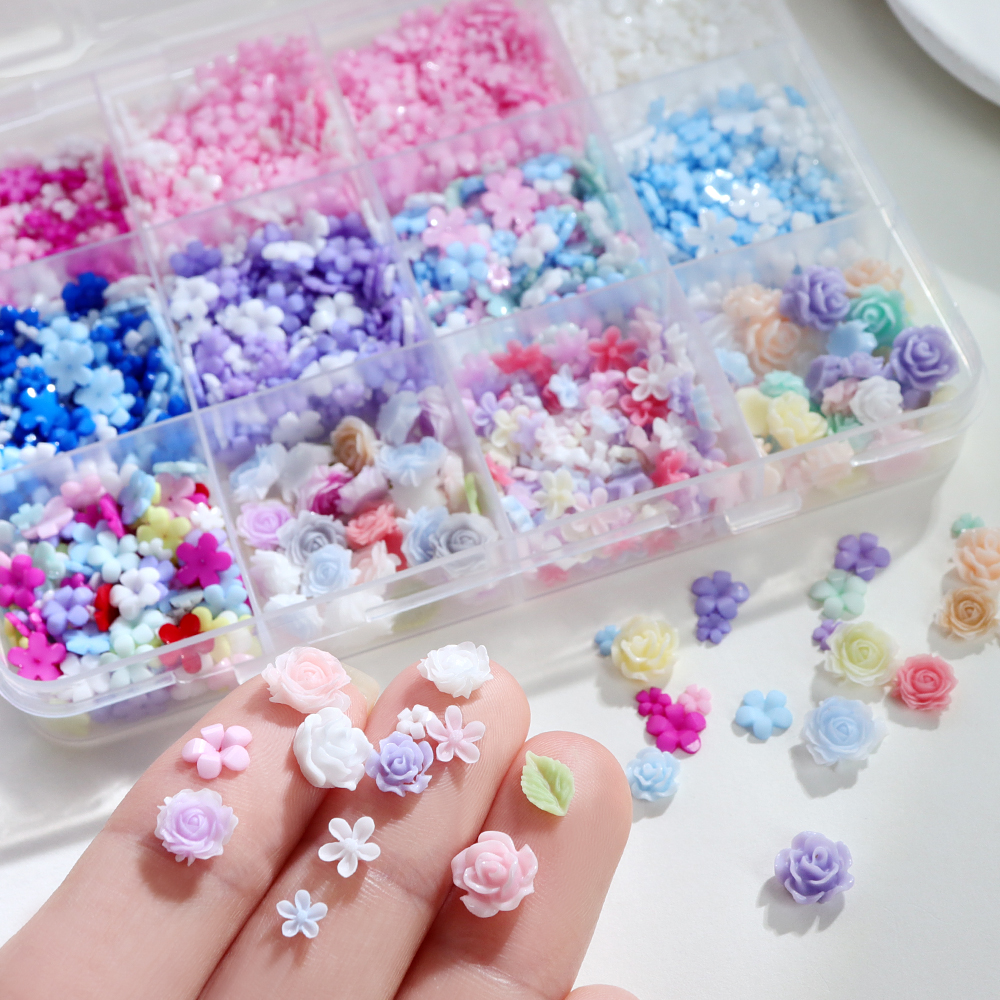 Multicolor Acrylic Flower Resi - مراجعة Resin Art Rose Petals وسعره