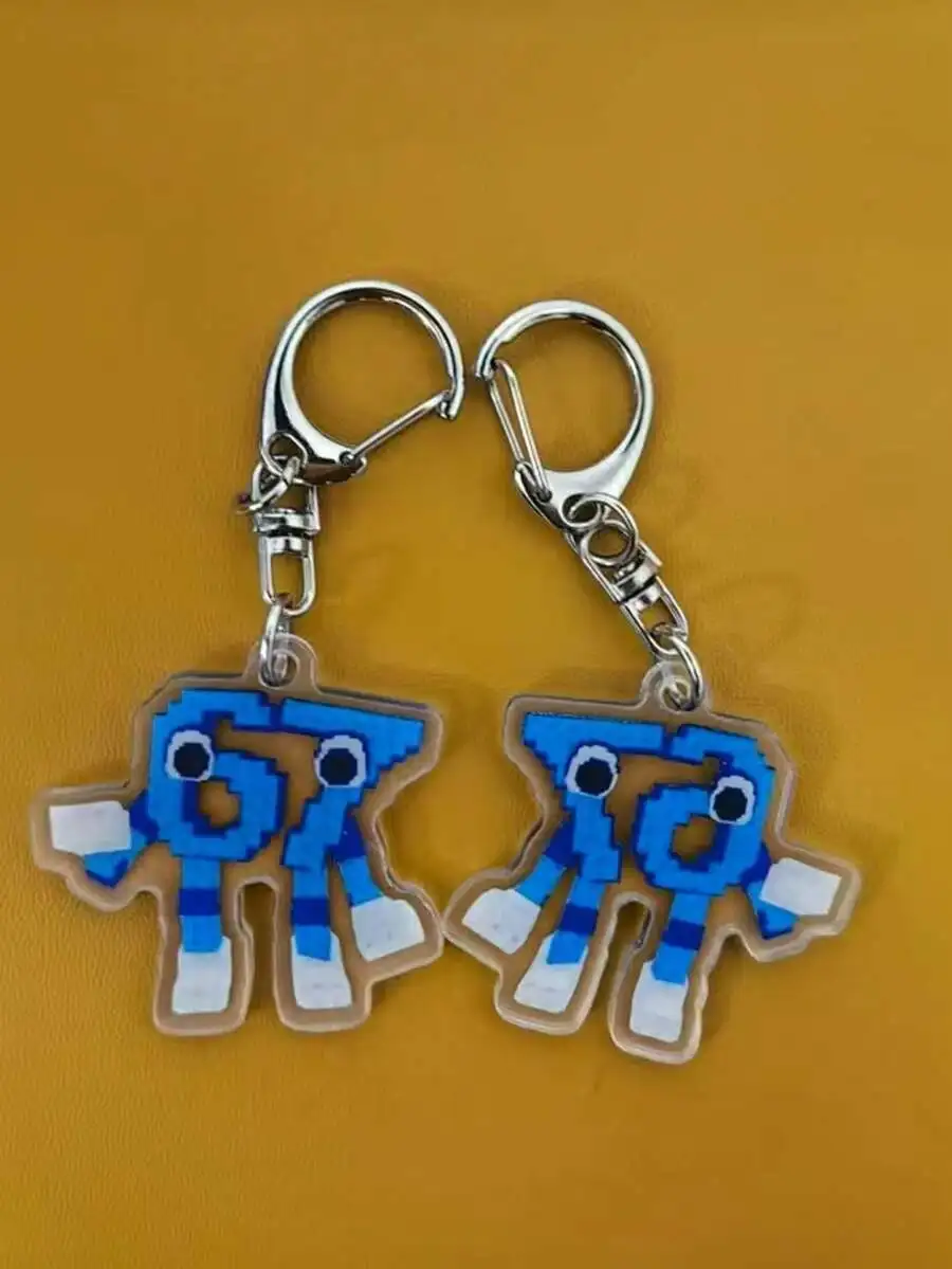 2D Pixel Art Number 67 Keychai - مراجعة Resin Art A Keychain وسعره