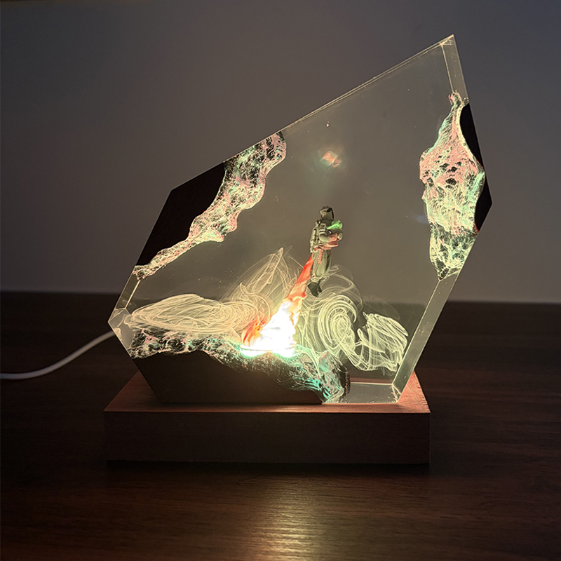 Sci-fi Anime Figure Organism R - مراجعة Resin Art Light وسعره