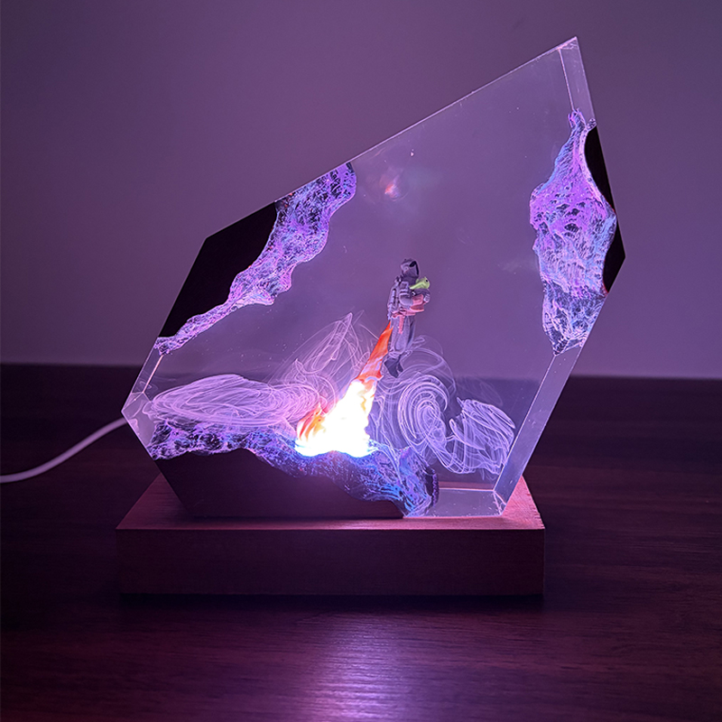Sci-fi Anime Figure Organism R - مراجعة Resin Art Light وسعره