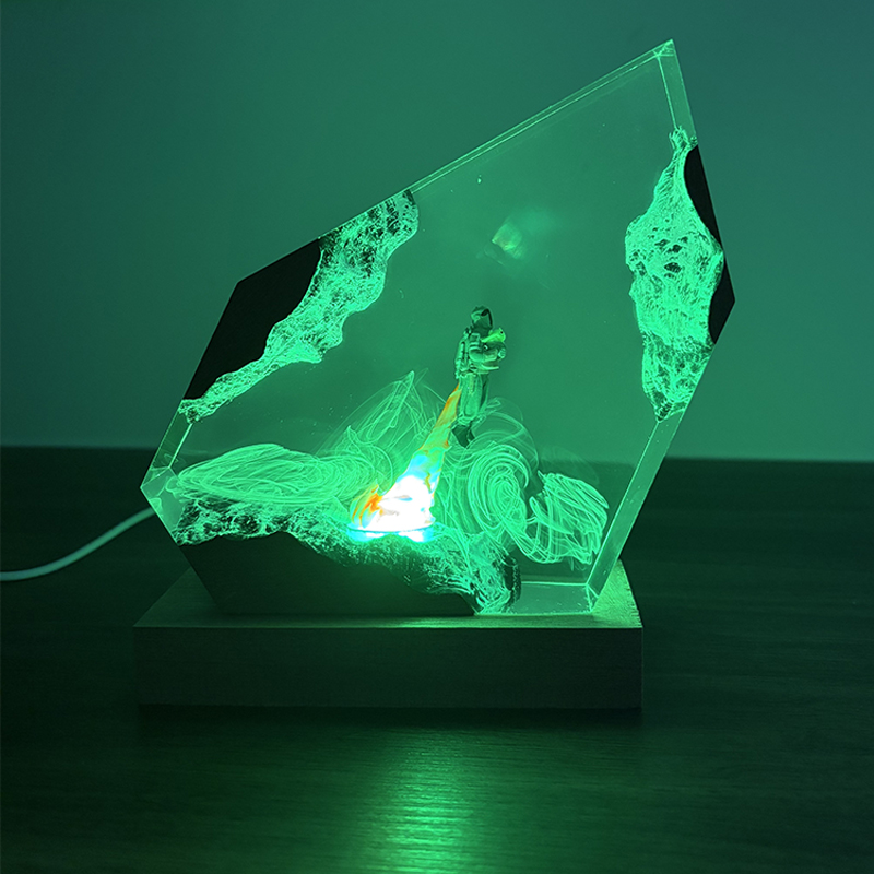 Sci-fi Anime Figure Organism R - مراجعة Resin Art Light وسعره