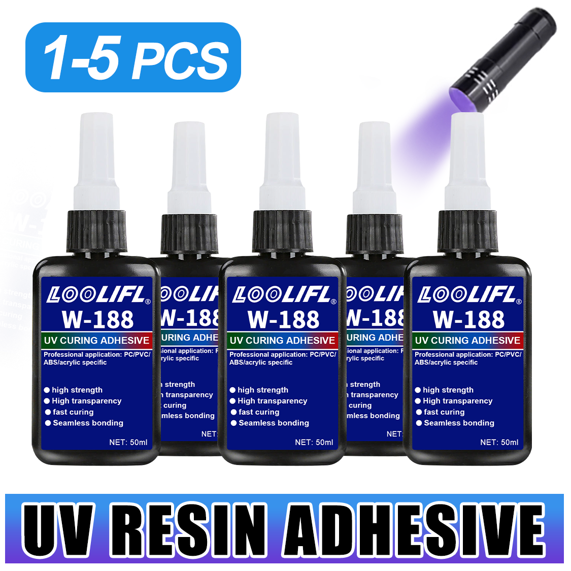 LOOLIFL 188 Strong 50ml UV res - مراجعة Resin Art Light وسعره