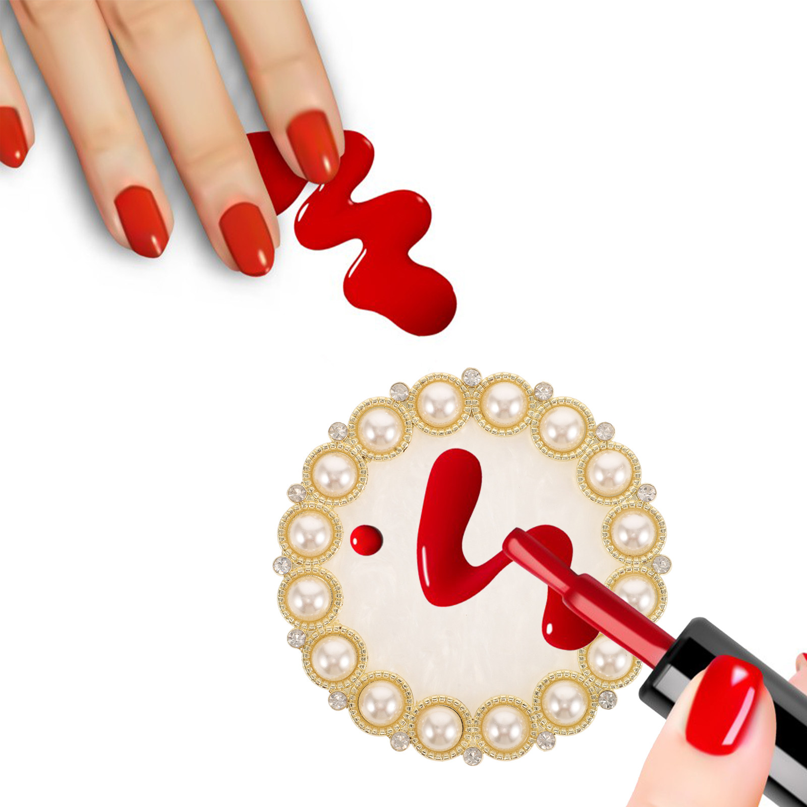 Crystal Resin Nail Painting Pa - مراجعة Resin Art Design وسعره