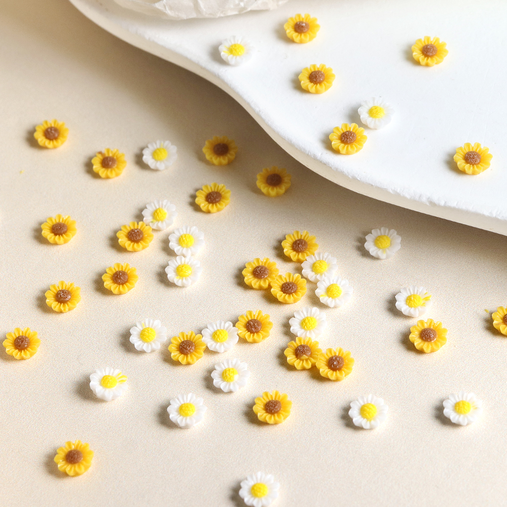 50Pcs Resin Filling 6mm Yellow - مراجعة Resin Art A Keychain وسعره