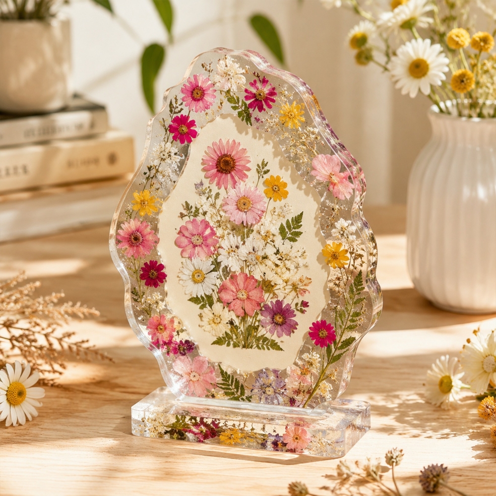 S0305 Love Heart Shell Photo F - مراجعة Resin Art Design وسعره