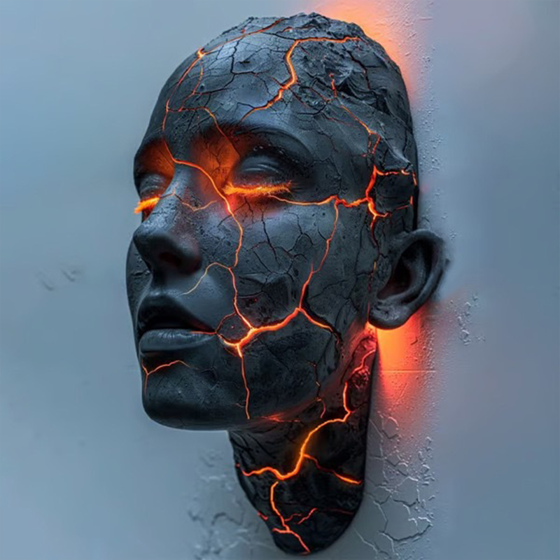 2026 New Resin Cracked Soul Wa - مراجعة Resin Art Light وسعره