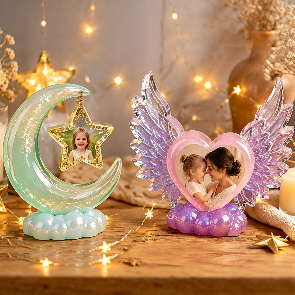 S0308 Heart Shaped Photo Frame - مراجعة Resin Art Design وسعره