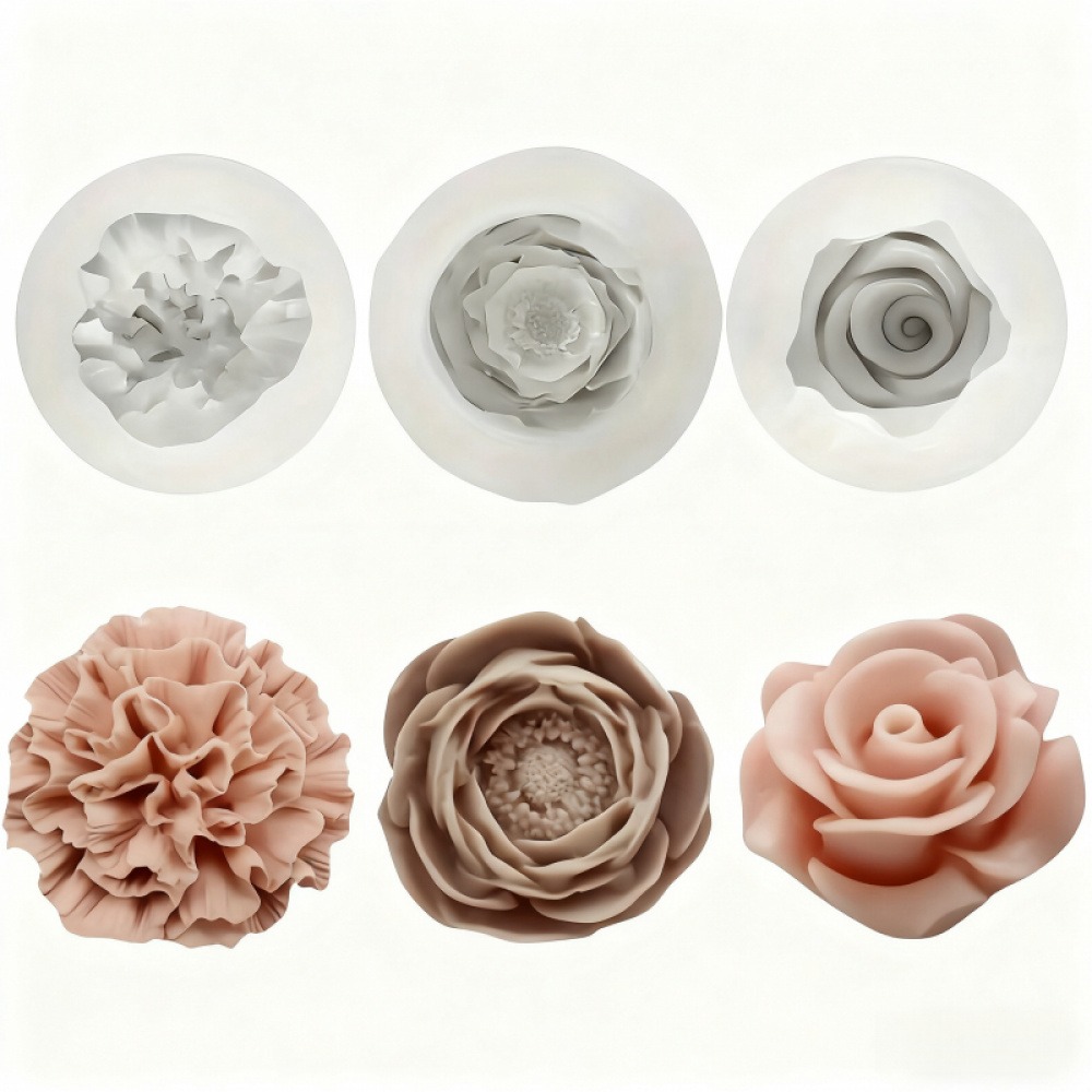 3-Piece Silicone Molds for Ros - مراجعة Resin Art Rose Petals وسعره